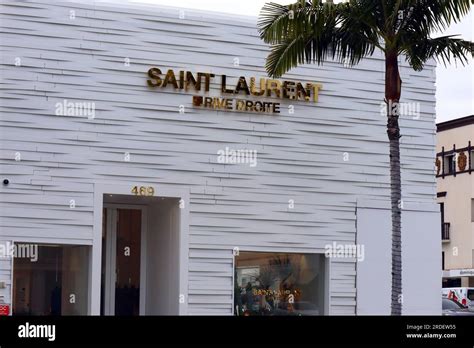 yves st laurent beverly hills.